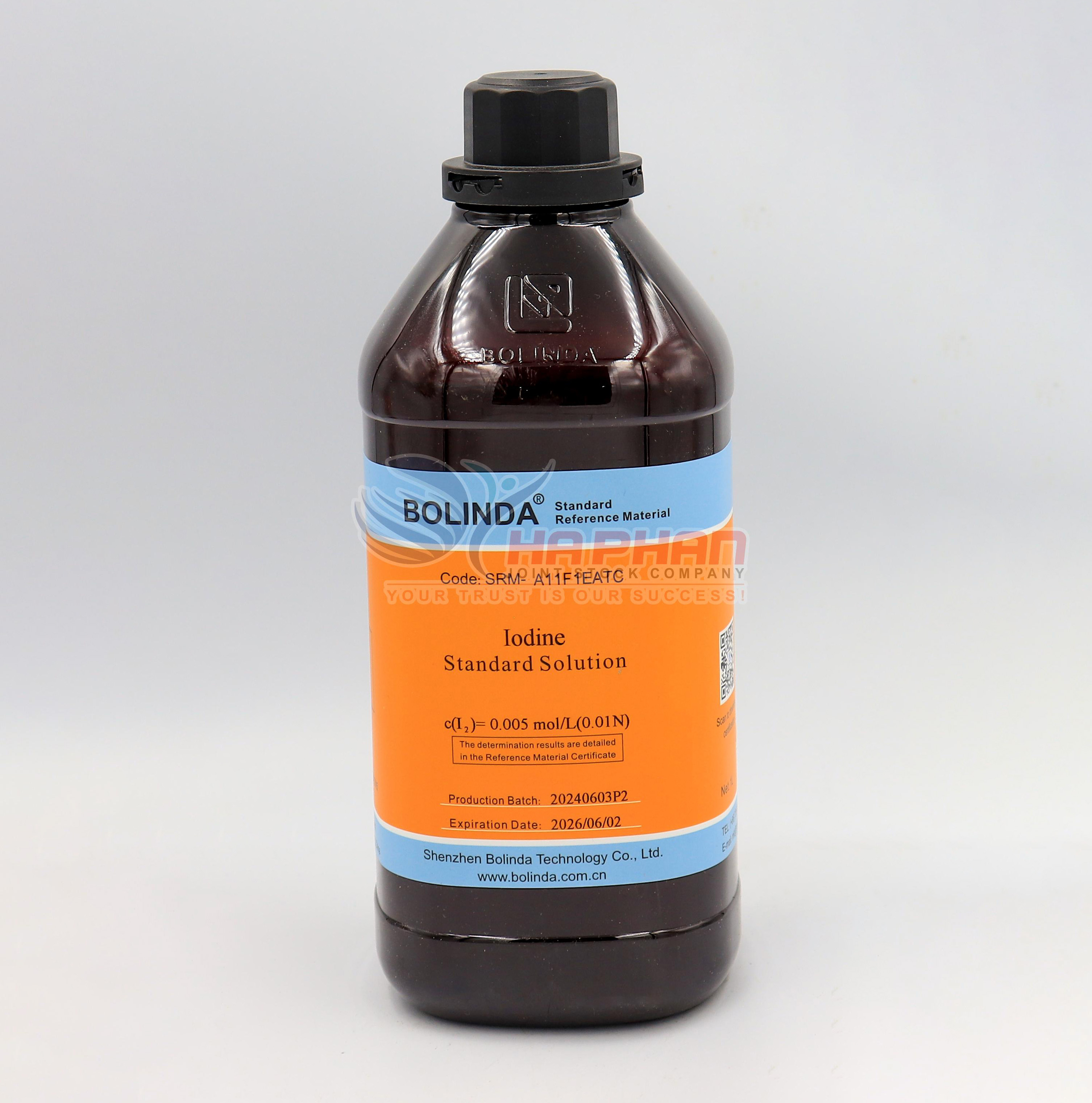 Iodine standard solution (0.005 mol/l)