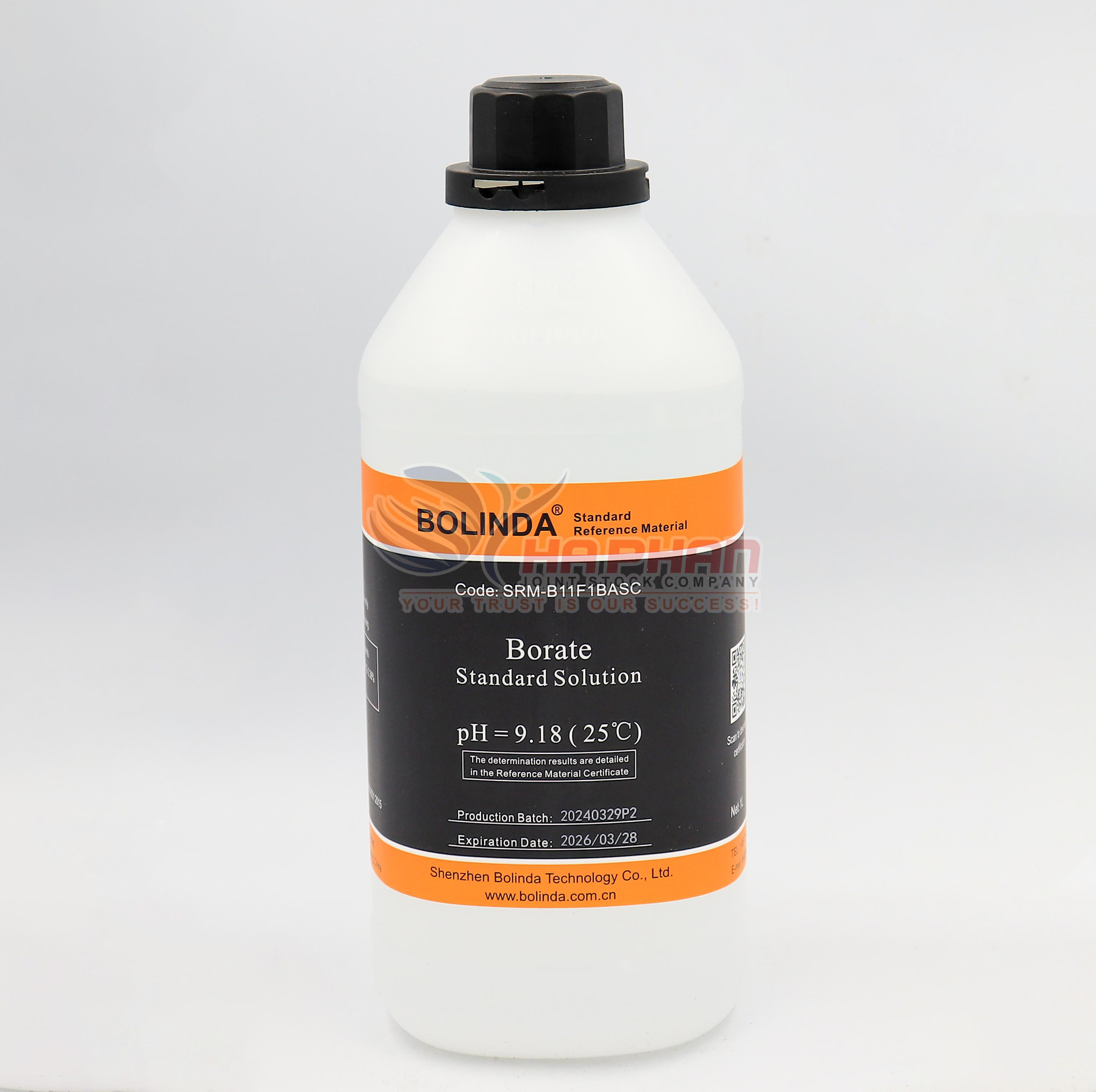 Borate Standard Buffer Solution (pH = 9.18)