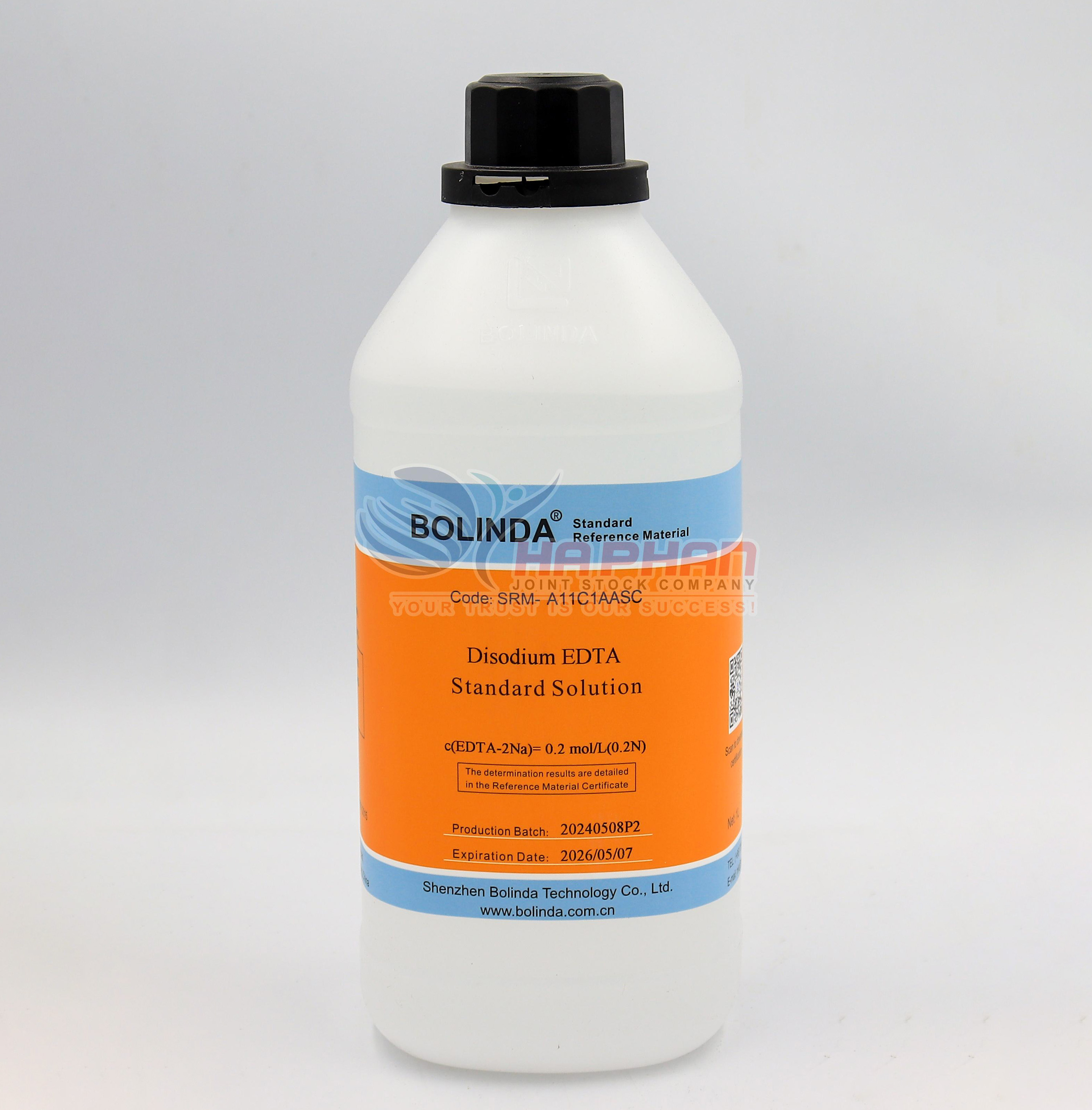 Disodium ethylenediaminetetraacetate standard solution (0.2 mol/l)